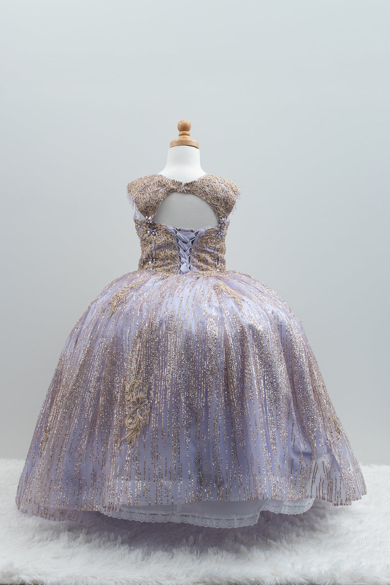 first daughter purple dress First Princess Purple Kids Dress Everyday Costume 12