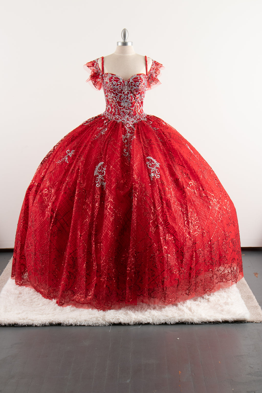 Red Quinceañera Dress