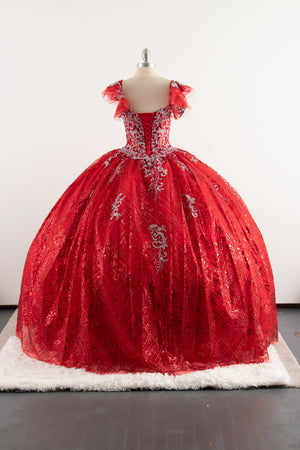 Red Quinceañera Dress 3XL Red Quinceañera Dress 3XL