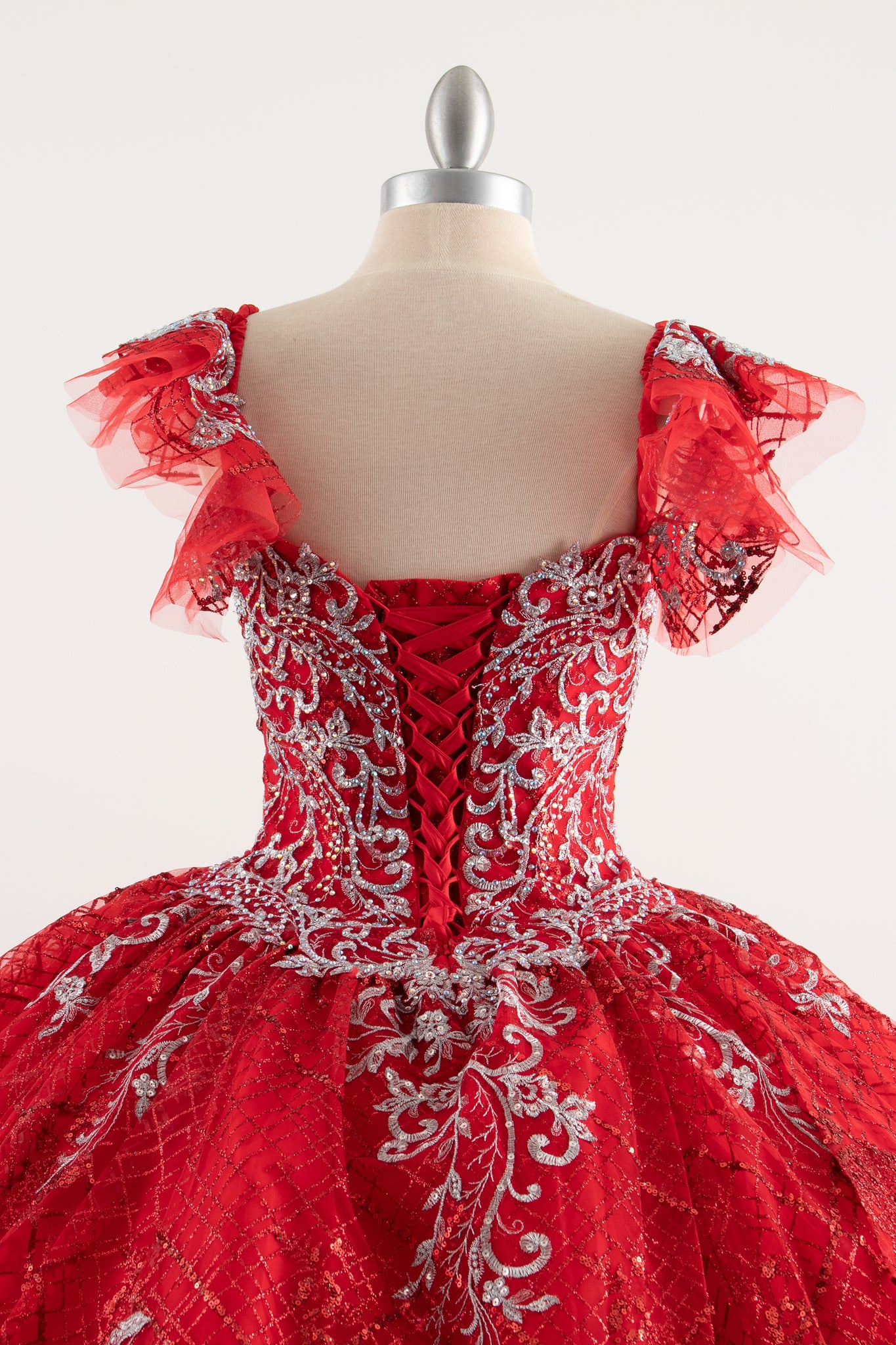 Vestido de Quinceañera Ranchera Rojo | Quince dresses, Red quinceanera  dresses, Quinceanera dresses pink